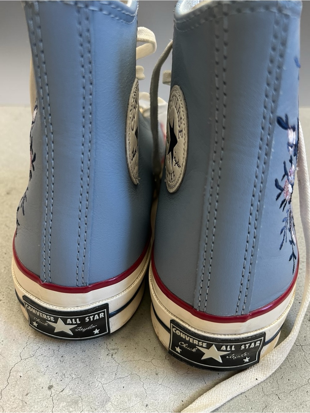 Limited Edition Converse Chuck 70 Parkway Floral embroidered sneakers-Size 7 - Picture 5 of 10